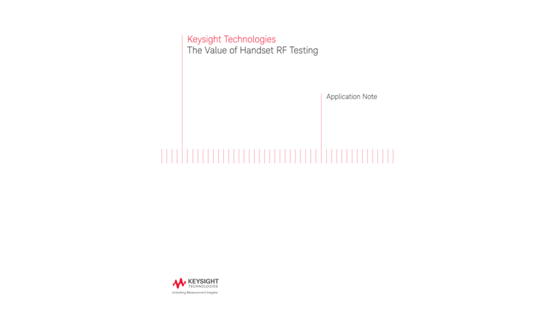 The Value of Handset RF Testing
